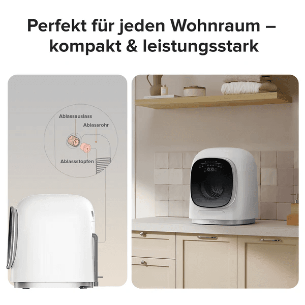 Stilvoll wohnen auf kleinem Raum: Wie eine Mini Waschmaschine sich ins moderne Zuhause integriert