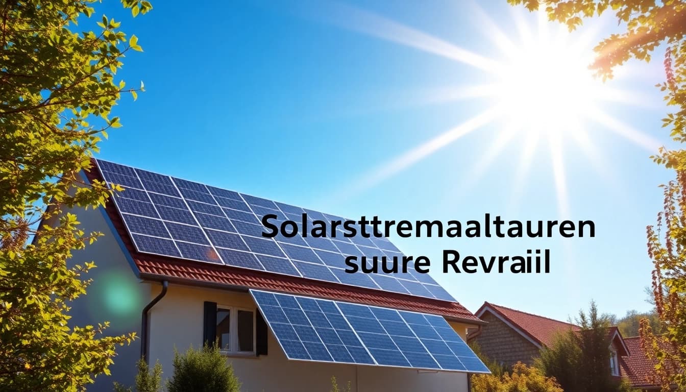 Entdecken Sie in unserem Solarstromanlage kaufen Vergleich, wie moderne Solaranlagen auf Einfamilienhäusern und in realen Umgebungen aussehen.