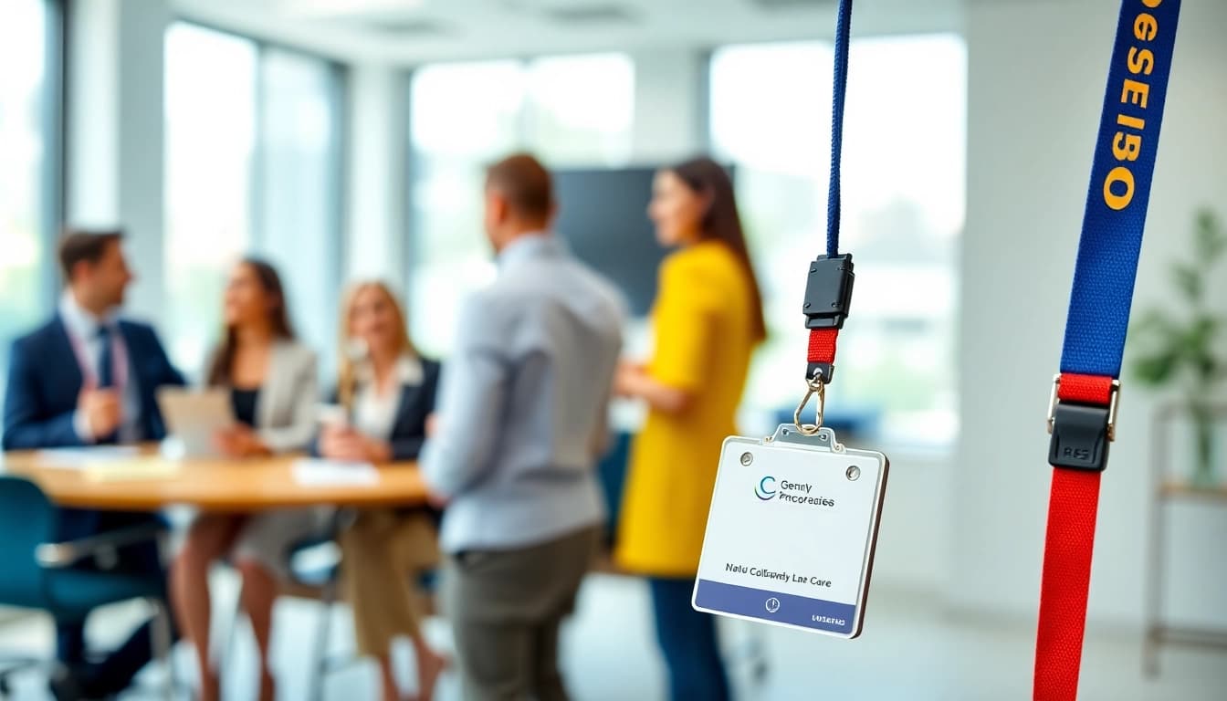 Professionell auftreten: Schlüsselbänder personalisieren mit Logo und Farbe