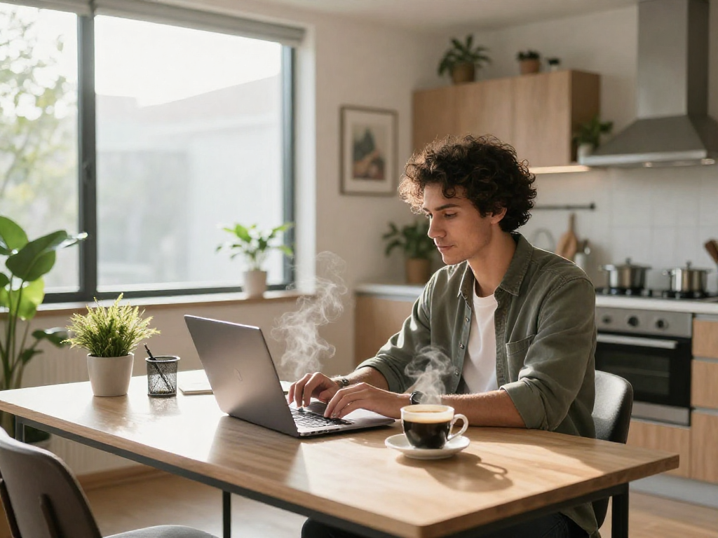 Komfortables Monteurzimmer in Hannover mit kostenlosem WLAN und moderner Einrichtung.
