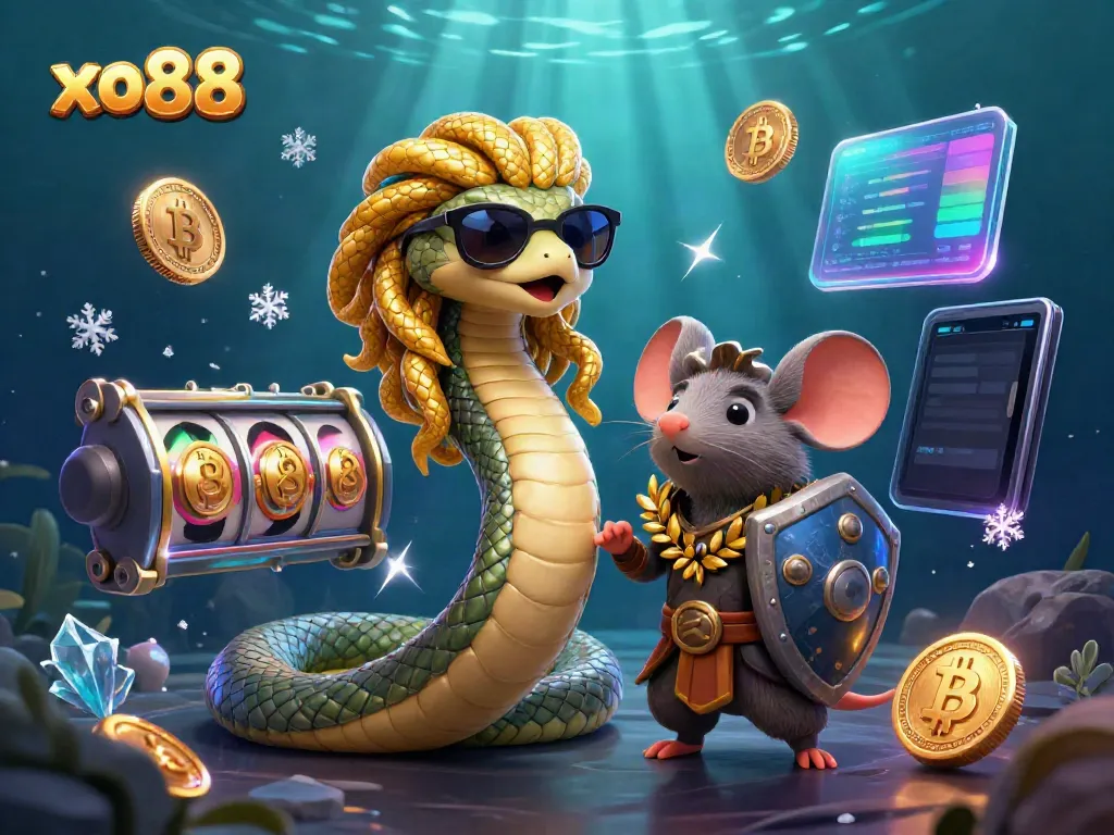 Experience the thrill of xo88 slots with friendly characters, dynamic gameplay elements, and a vibrant neon atmosphere.