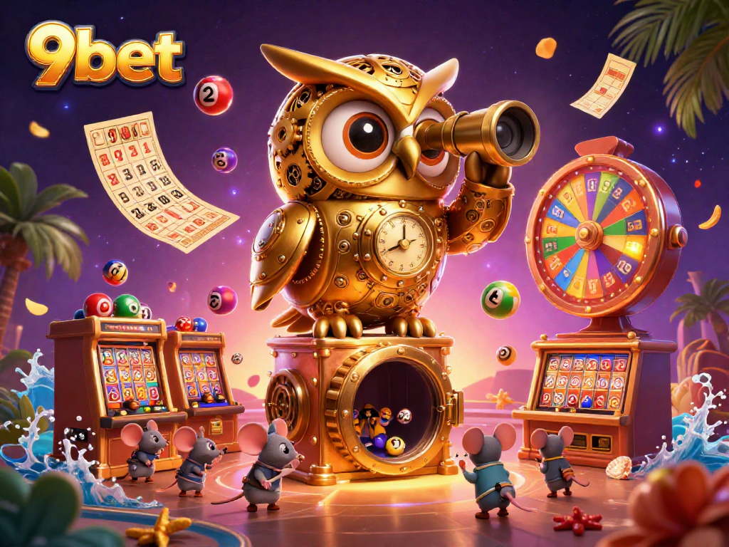 Experience thrilling gameplay at 9bet with a vibrant casino scene filled with excitement.
