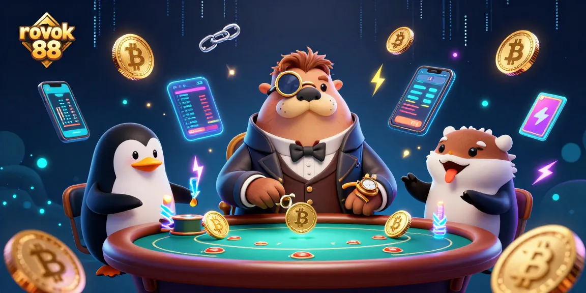 Experience thrilling gameplay at rokok 88 with vibrant underwater poker action and animated characters.
