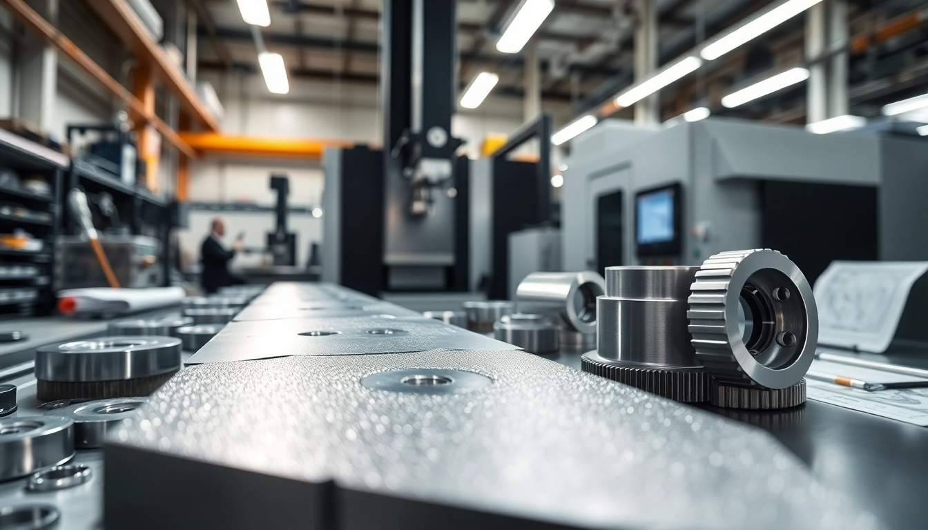 Hochwertige cnc frästeile in einem modernen Fertigungsumfeld mit präzisen Details.
