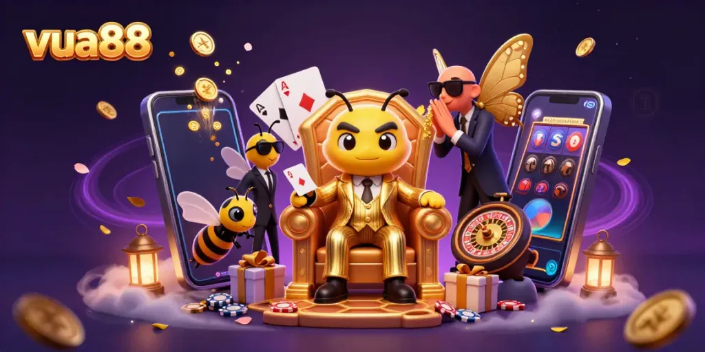 Experience exciting games at vua88 with 3D characters and dynamic casino elements
