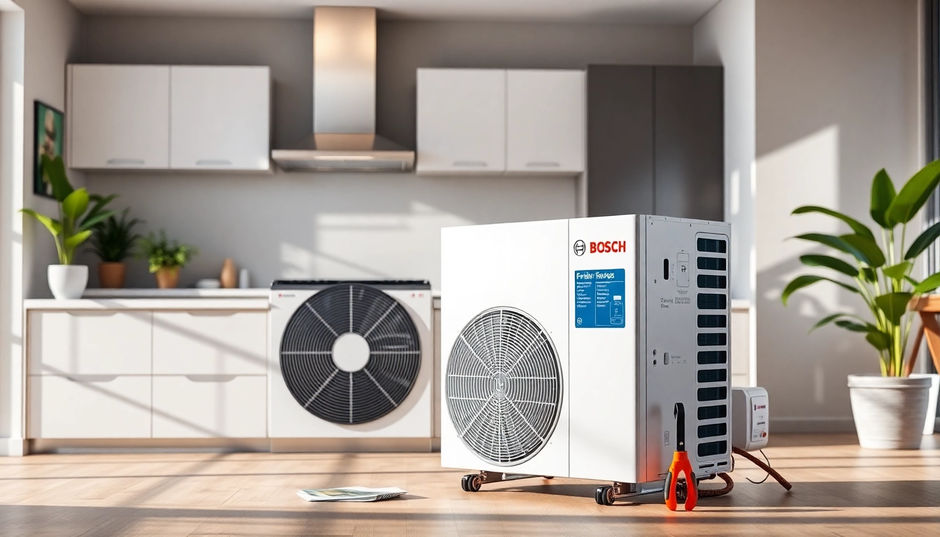 Wärmepumpe Bosch effizient installieren und moderne Wohnräume optimieren.