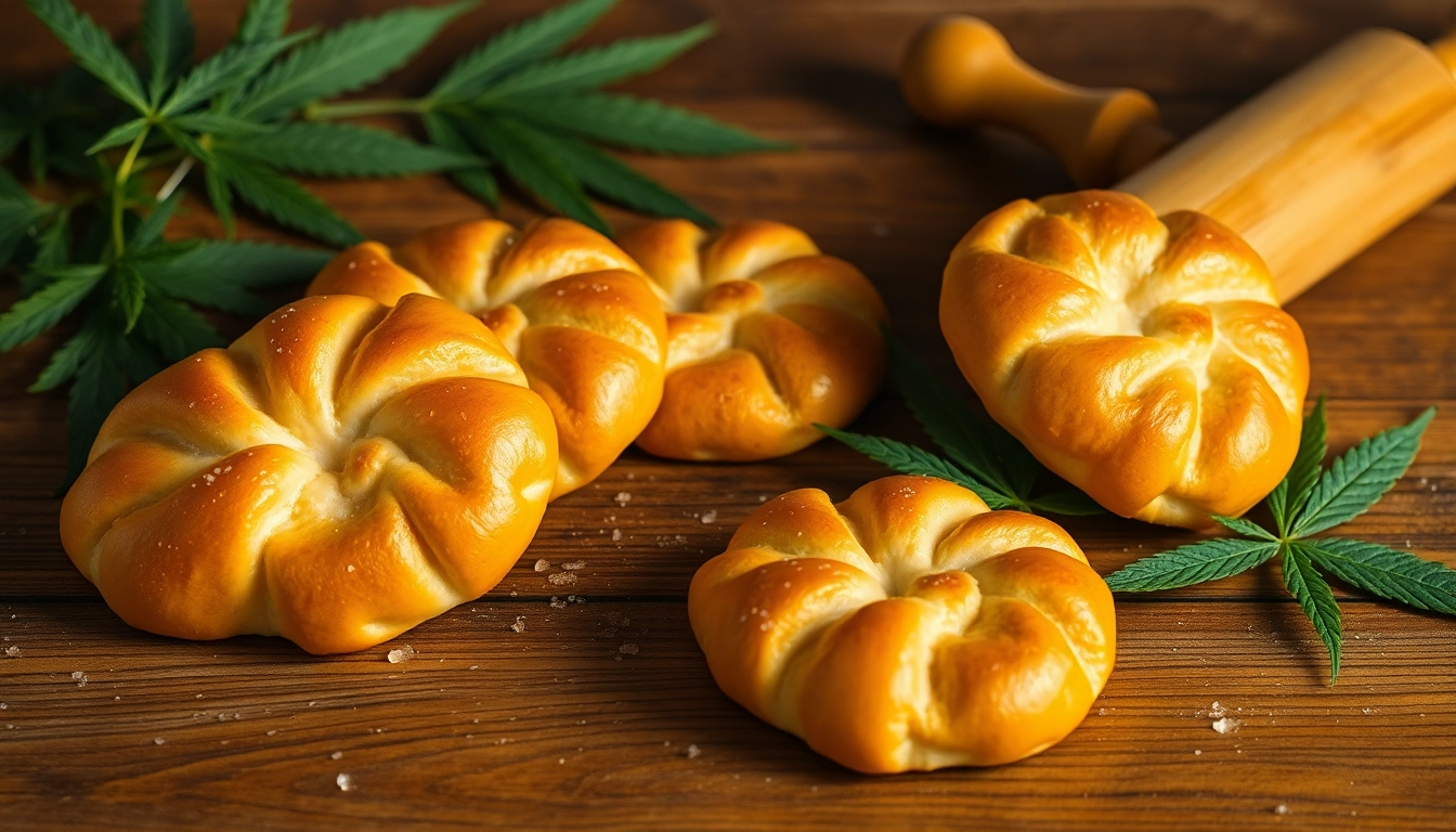 Bake delicious haschkekse with golden brown edges and a rich, cannabis-infused aroma.