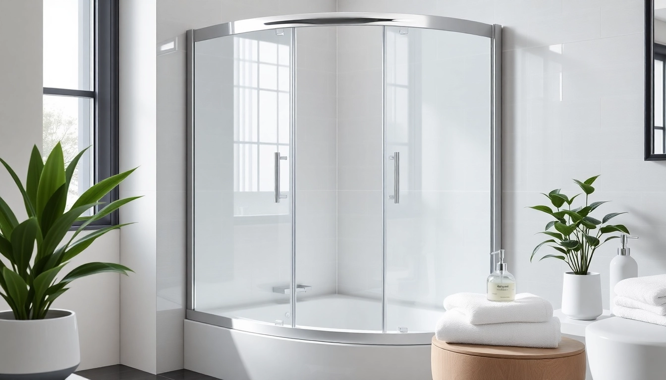 Erleben Sie die sonni Duschkabine 90x90 in einem eleganten und modernen Badezimmerdesign.