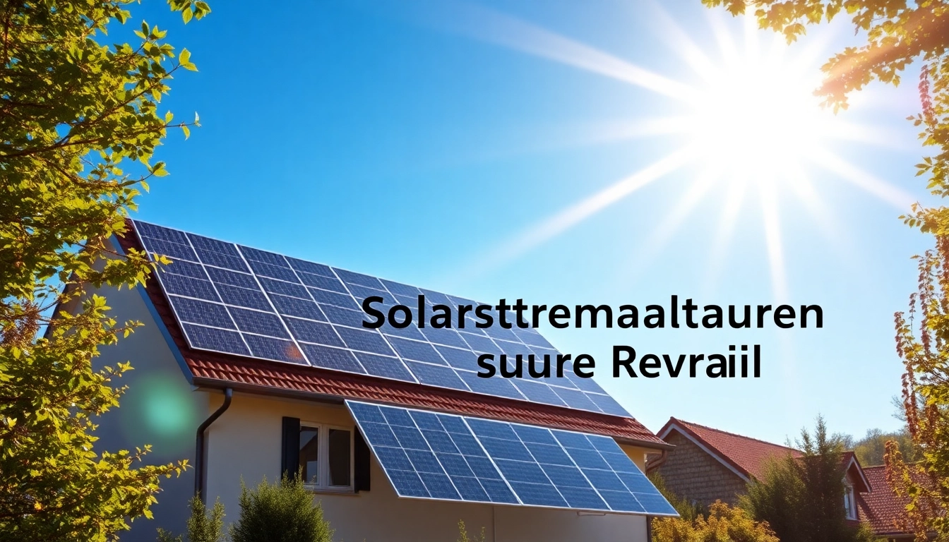 Entdecken Sie in unserem Solarstromanlage kaufen Vergleich, wie moderne Solaranlagen auf Einfamilienhäusern und in realen Umgebungen aussehen.
