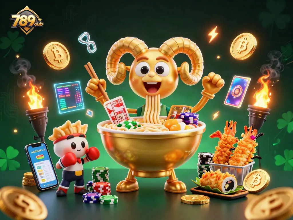 Engage with 789club's captivating casino experience through an energetic game scene featuring vibrant characters.