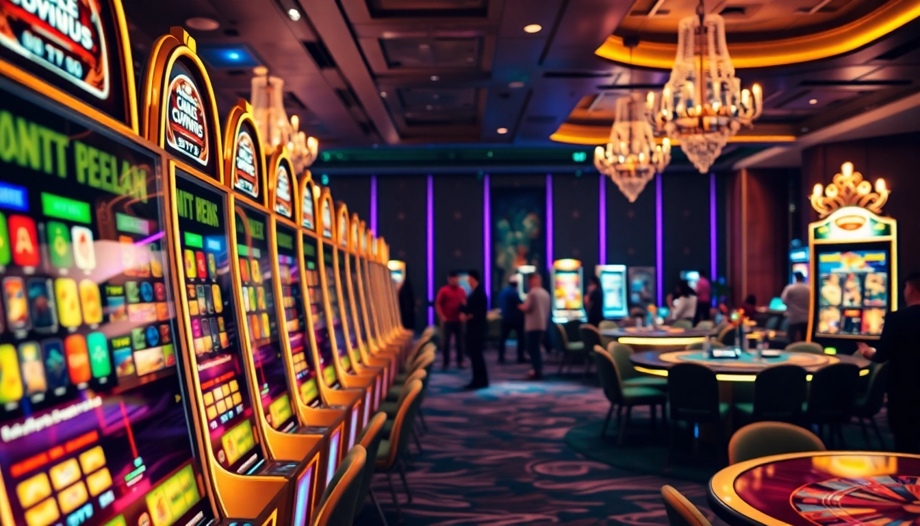 Erleben Sie die aufregende Welt eines Online Casino Schweiz Echtgeld mit luxuriösen Spielautomaten und spannenden Spielen.