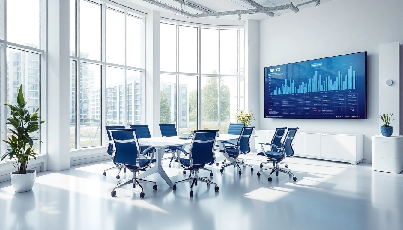 Professionelle Büroumgebung für Headhunter Finance zur Rekrutierung von Talenten.