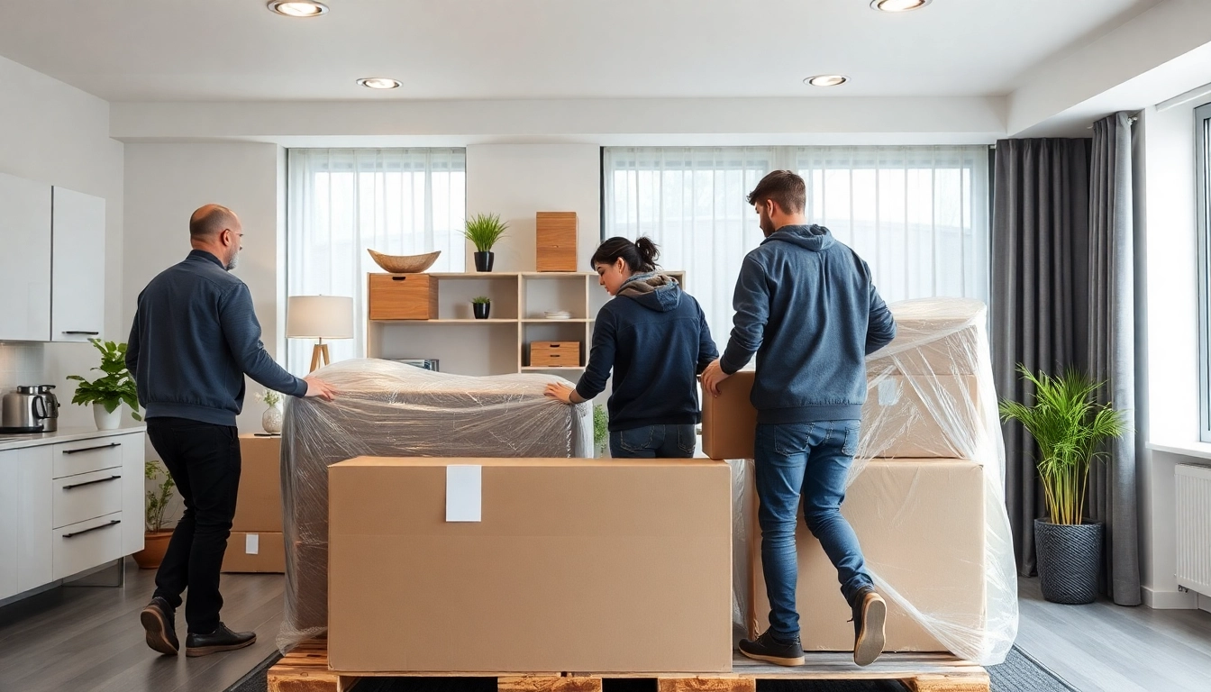 Umzugsunternehmen Wipperfürth transportiert sorgfältig Möbel und Kartons.