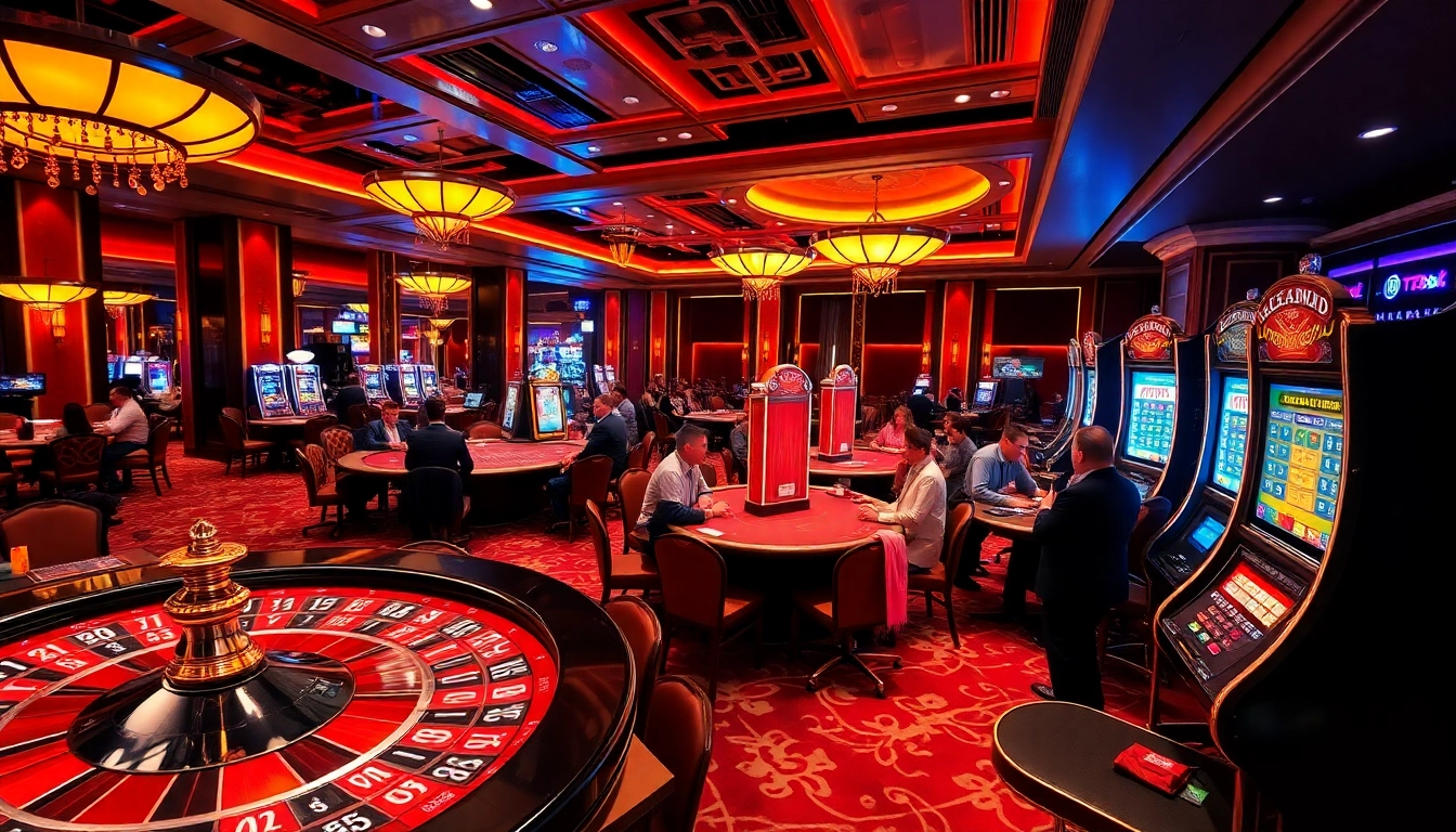 Experience thrilling gameplay at TT88's vibrant casino floor, featuring exciting games and luxury.